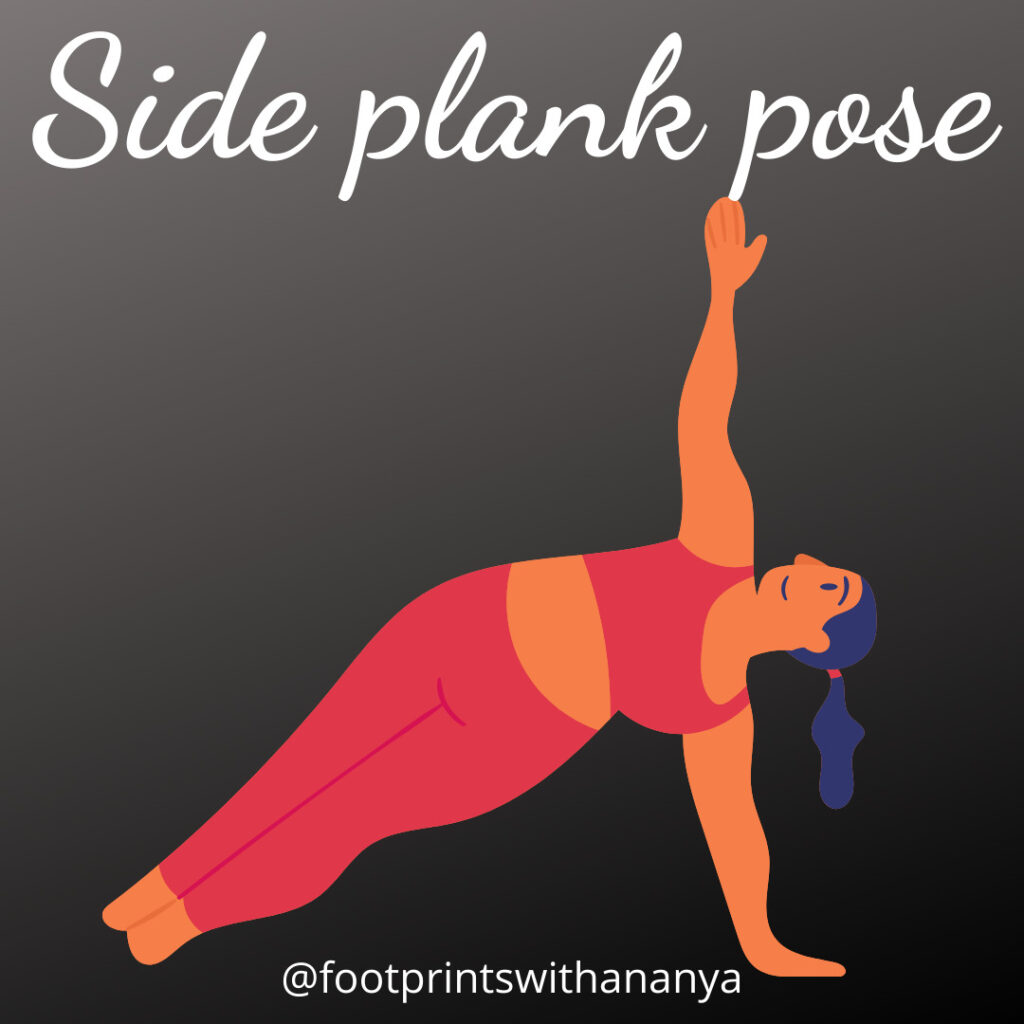 side plank pose 